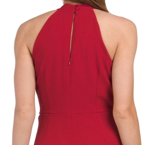 Julia Jordan Garnet Halter Neck Jumpsuit - Picture 4 of 5